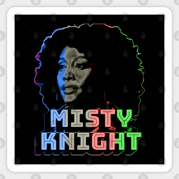 Misty “MFing” Knight Alt 2 Sticker by Thisepisodeisabout